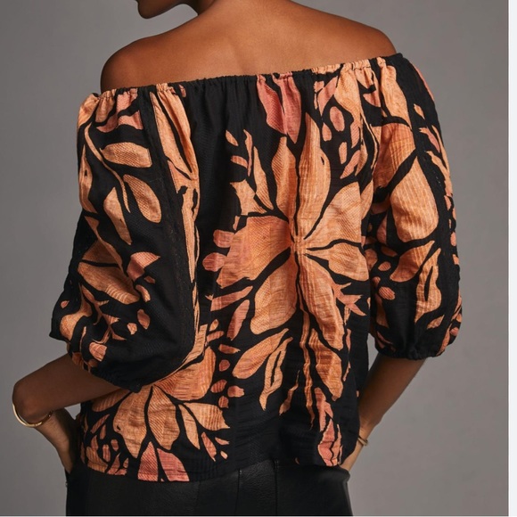 Anthropologie Off Shoulder Top - Picture 2 of 4
